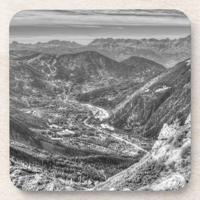 Dessous-de-verre Vallée des Alpes (Devant)