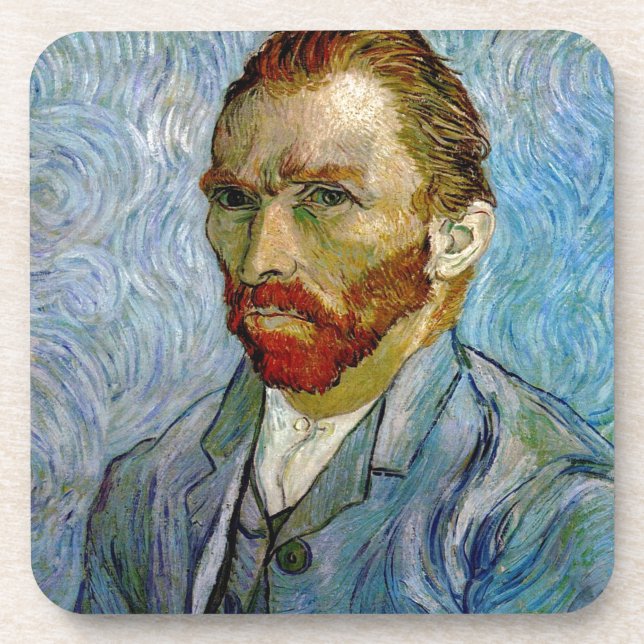 Dessous-de-verre Van Gogh Autoportrait (Devant)