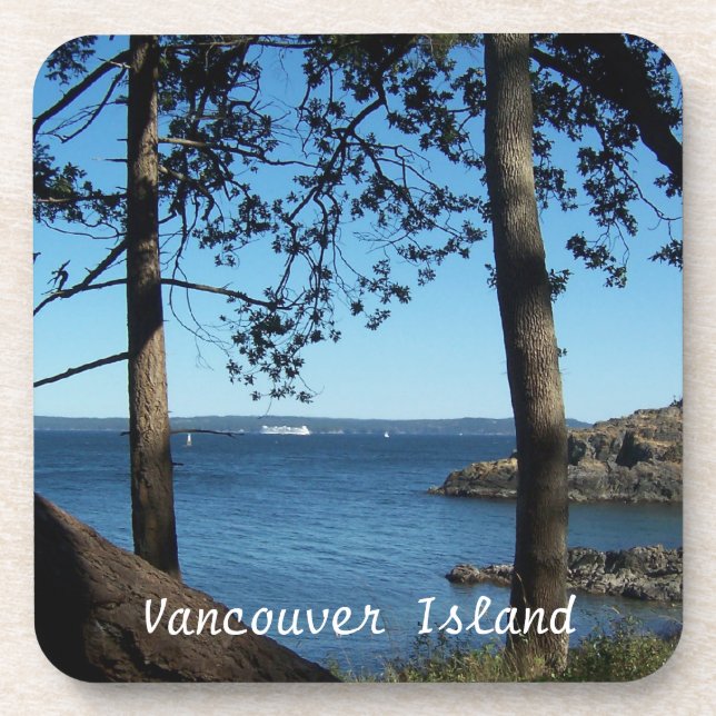 Dessous-de-verre Vancouver Island Beverage Coaster (Devant)