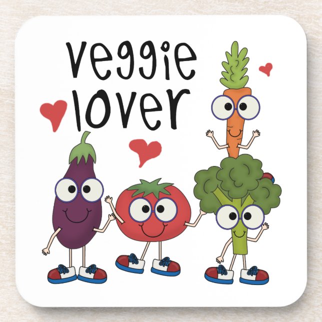 Dessous-de-verre Veggie Lover (Devant)