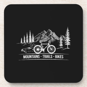 Dessous-de-verre Vélos Mountain Trail - Vélo cycliste Rider