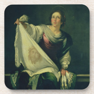 Dessous-de-verre Veronica de St, 1625-30 (huile sur la toile)