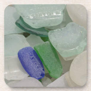 Dessous-de-verre Verre de plage pâle