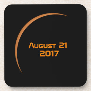 Dessous-de-verre Vers le maximum 21 août 2017 Éclipse solaire parti
