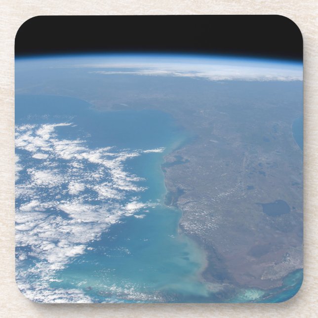 Dessous-de-verre Vers Le Nord La Péninsule De Floride. (Devant)