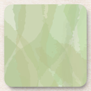 Dessous-de-verre Vert, cool, aquarelle tendance motif abstrait