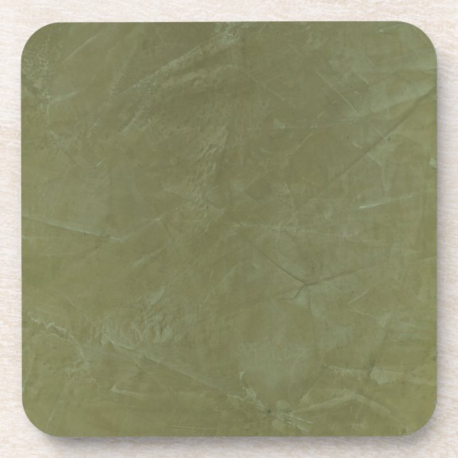 Dessous-de-verre Vert Uni (Devant)