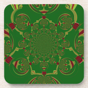 Dessous-de-verre Vert vintage