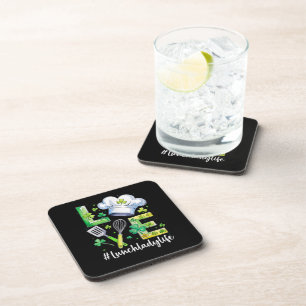 Dessous-de-verre Vie de Dame de Cantine Joyeux St Patrick