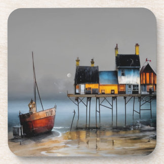 Dessous-de-verre Vie portuaire