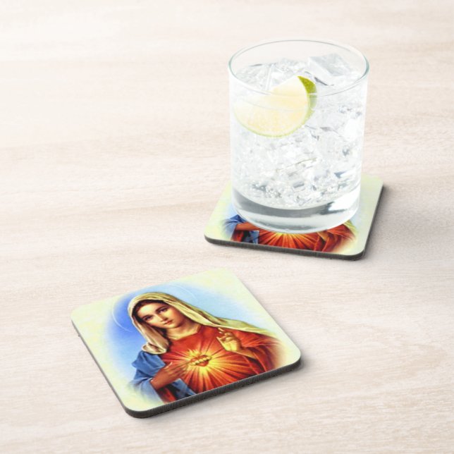 Dessous-de-verre Vierge Marie béni - mère de Dieu (Côté Droit)