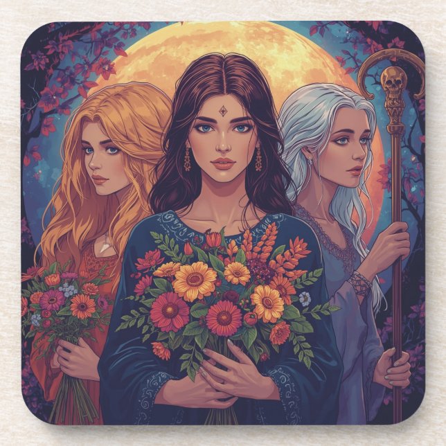 Dessous-de-verre Vierge Mère Crone (Devant)