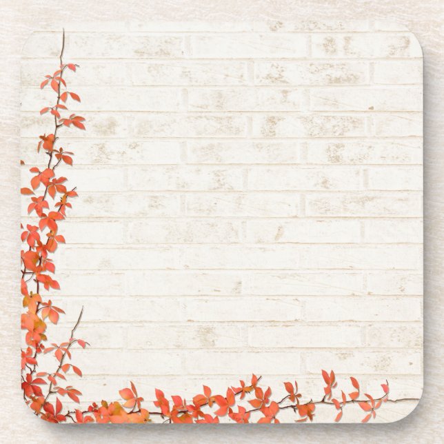 Dessous-de-verre Vigne d'automne (Devant)