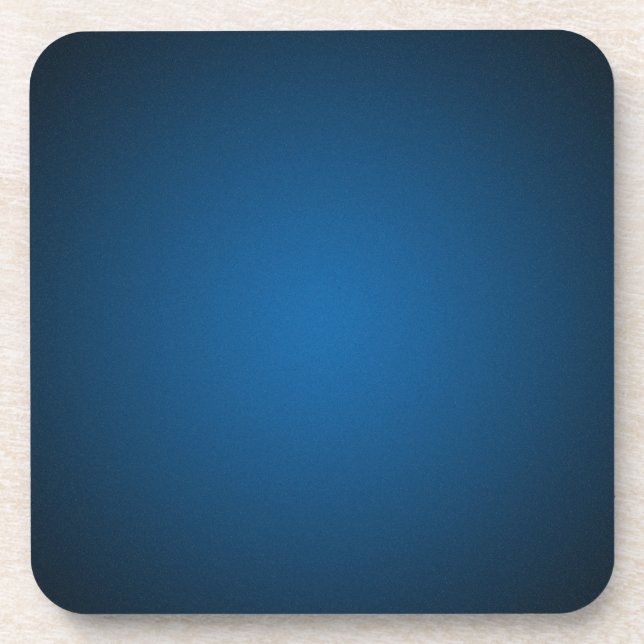 Dessous-de-verre Vignette Bleu-Noir Grainy (Devant)