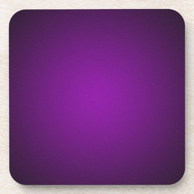 Dessous-de-verre Vignette Violet-Noir Grainy (Devant)