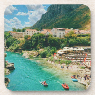 Dessous-de-verre Ville de Mostar - Bosnie-Herzégovine