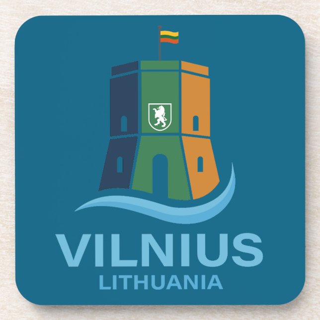 Dessous-de-verre Vilnius Lituanie (Devant)