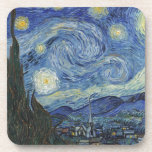 Dessous-de-verre Vincent van Gogh| La Nuit étoilée, juin 1889<br><div class="desc">VAN GOGH->Post-impressionniste, étoiles, étoile, nocturne, paysage, cloche de l'église, lune, lune, lumière du lune, arbre, ciel, cosmique, St, Remy, Provence, française, Saint-Rémy, post-impressionnisme, iconique\\La Nuit étoilée, juin 1889 (huile sur toile), Gogh, Vincent van (188) 53-90) / Museum of Modern Art, New York, États-Unis / The Bridgeman Art Library| Numéro de...</div>