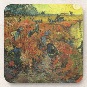 Dessous-de-verre Vincent van Gogh - La Vigne rouge