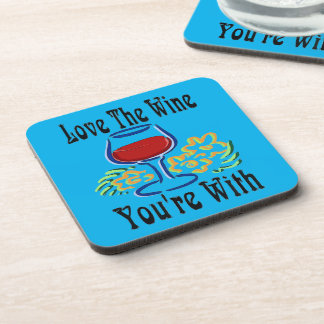 Dessous de verre vinicole comique