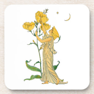 Dessous-de-verre Vintage Fairy Tale, Soirée Primrose, Walter Crane