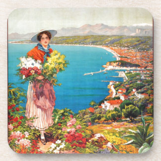 Dessous-de-verre Vintage Nice Reine Côte d'Azur
