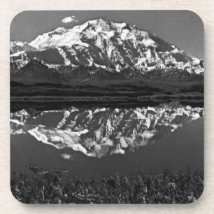 Dessous-de-verre Vintage USA Alaska magnifique mt mckinley
