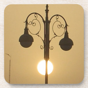 Dessous-de-verre Vintage Victorian Sunset street light.png