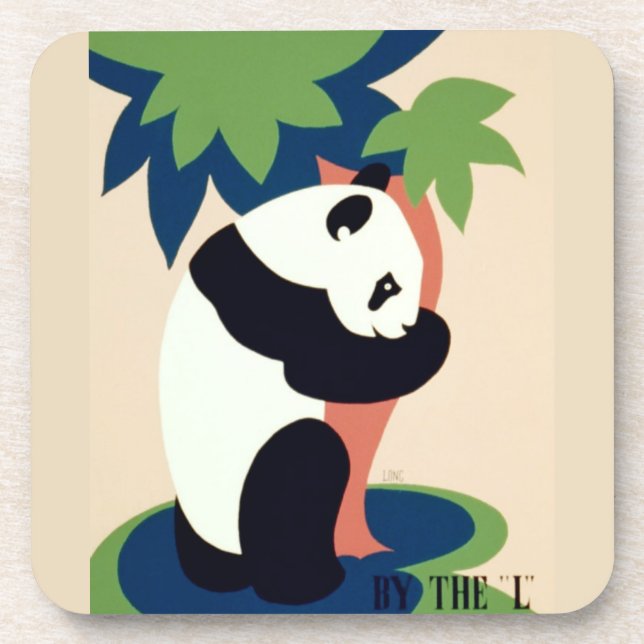 dessous de verre vintages "Brookfield Zoo" (Devant)
