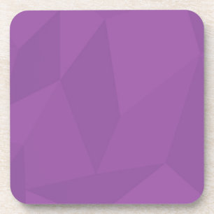 Dessous-de-verre Violet, géométrique, cool, tendance, art simple mo