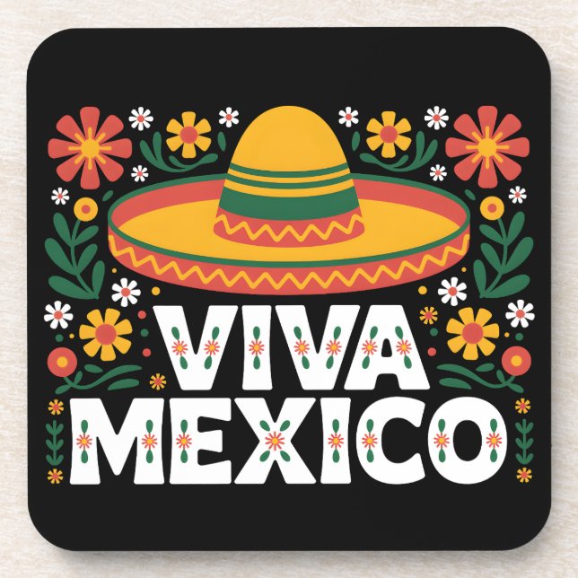Dessous-de-verre Viva Mexico (Devant)