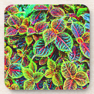 Dessous-de-verre Vivid Elegance Feuille Motif