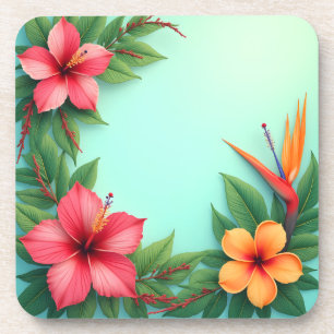 Dessous-de-verre Vivid Plaisir Floral Tropical