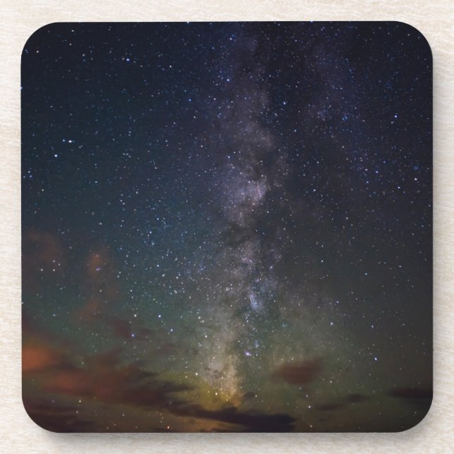 Dessous-de-verre Voie lactée | Étoiles la nuit (Devant)