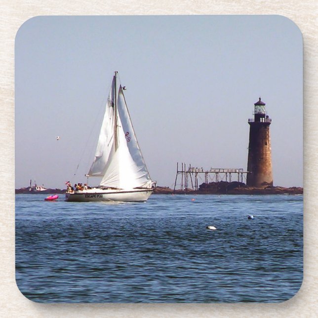Dessous-de-verre Voile dans Portland Harbour (Devant)