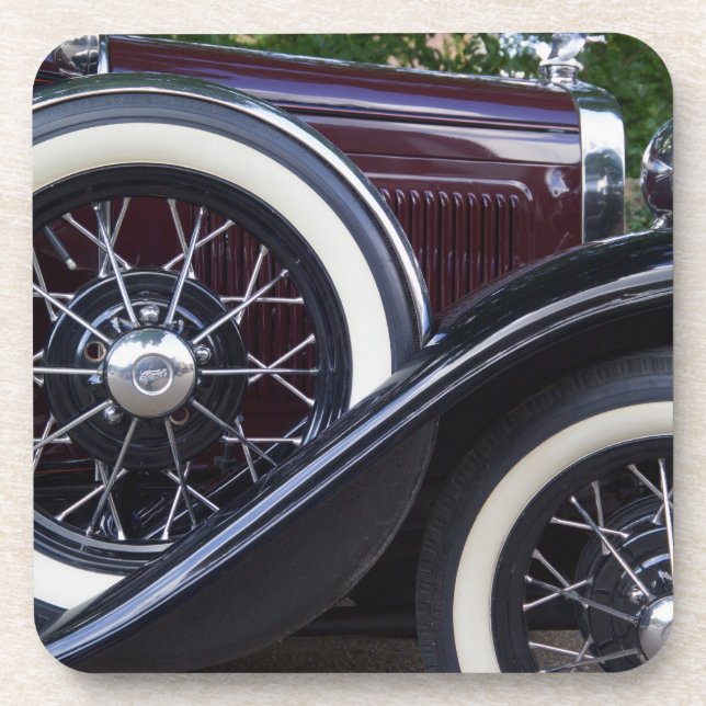 Dessous-de-verre Voiture classique Ford A 1930 (Devant)