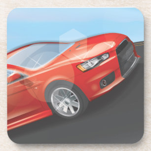 Dessous-de-verre Voiture de sport