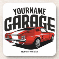 Voiture Muscle Personnalisée 1967 Garage Fastback 