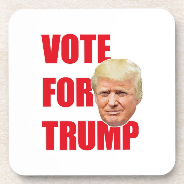 Dessous-de-verre Voter pour Trump (Devant)