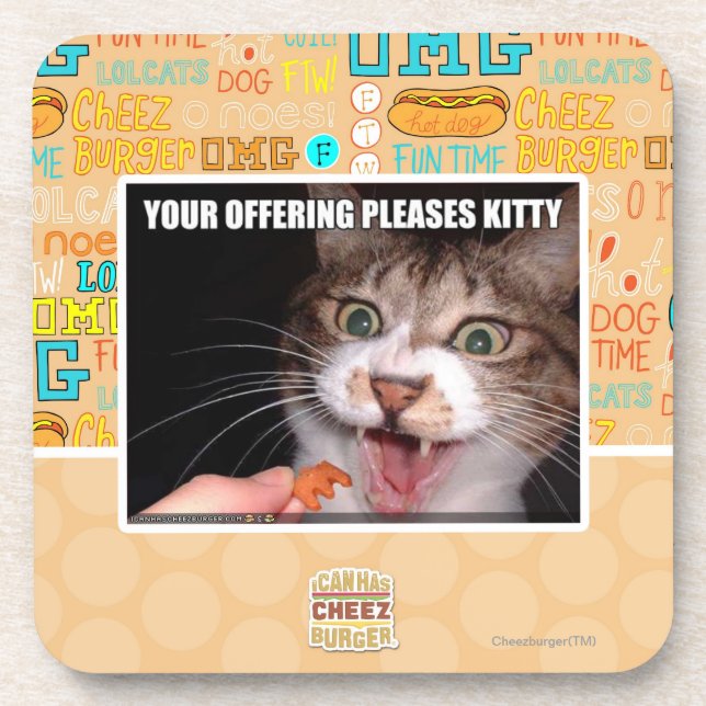 Dessous-de-verre Votre Offre Plaisirs Kitty (Devant)