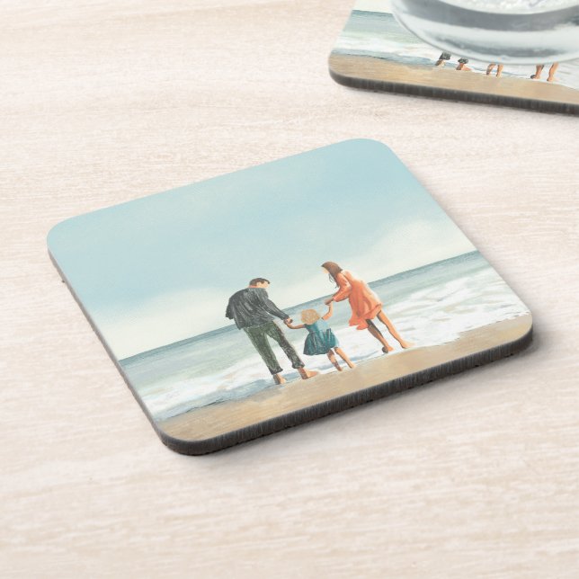 Dessous-de-verre Votre Propre Oeuvre Artistique | Téléchargez votre (Côté gauche)