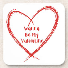 Vous voulez être ma Saint Valentin dans un coeur s