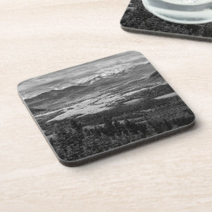 Dessous-de-verre Vue d'Athabasca, Photographie de paysage