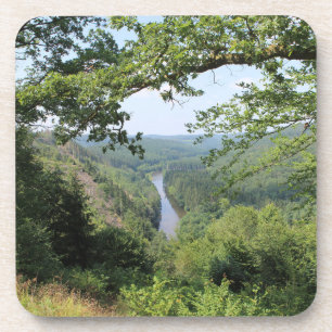 Dessous-de-verre Vue de la vallée de Semois, Ardennes, Belgique
