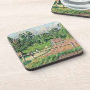 Dessous-de-verre Vue depuis la fenêtre de l'artiste Camille Pissarr