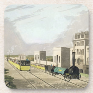 Dessous-de-verre Vue du chemin de fer de Manchester et de