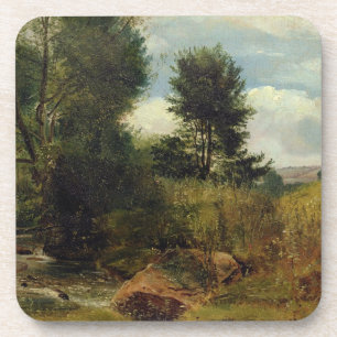Dessous-de-verre Vue sur la rivière Sid, près de Sidmouth, c.1852