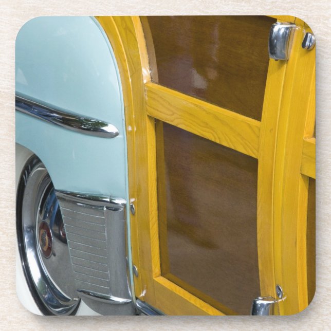 Dessous-de-verre WA, Seattle, automobile américaine classique. 2 (Devant)