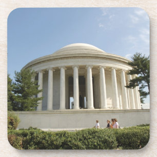 Dessous-de-verre Washington, DC. Mémorial Thomas Jefferson