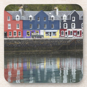 Dessous-de-verre Waterfront, Tobermory, île de Mull, Écosse,